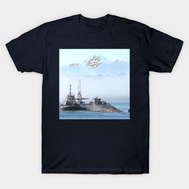 Marine T-Shirt by daengdesign66